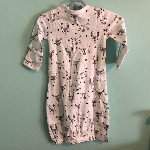 Organic Cotton Open Ended Onesie 0-6 Month - Picture 3 of 5